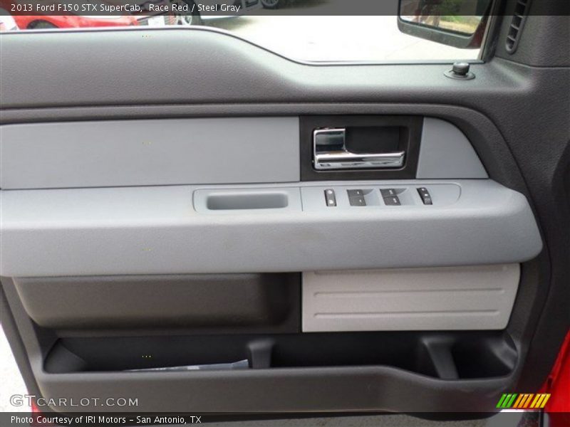 Race Red / Steel Gray 2013 Ford F150 STX SuperCab