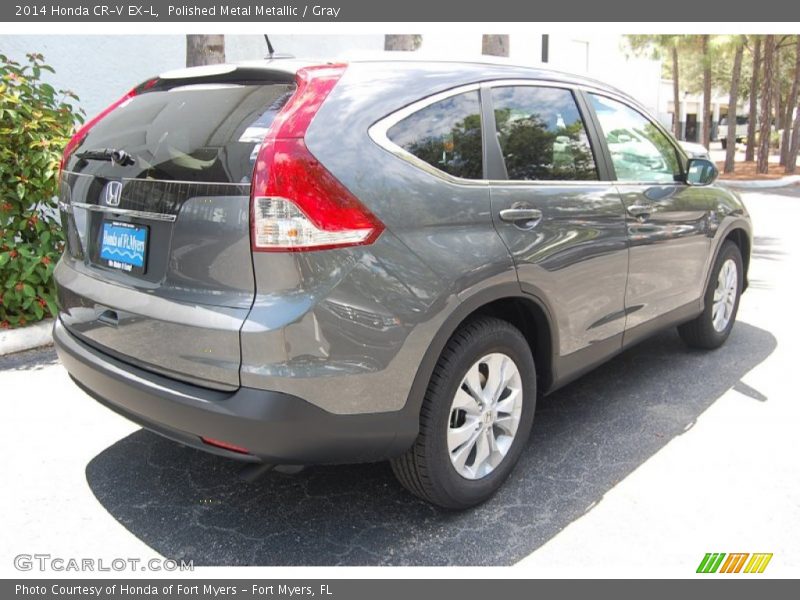 Polished Metal Metallic / Gray 2014 Honda CR-V EX-L