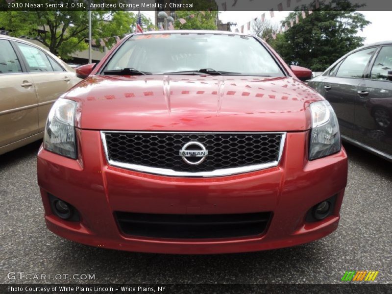 Anodized Orange Metallic / Charcoal 2010 Nissan Sentra 2.0 SR
