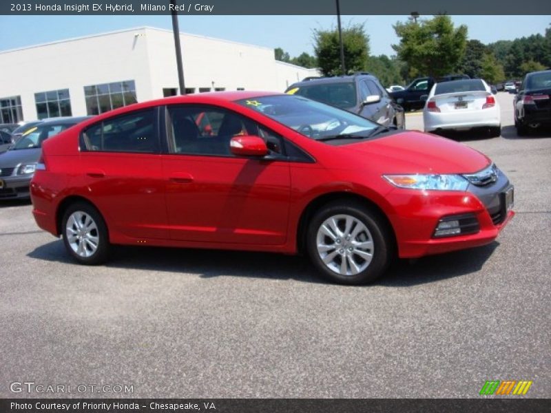  2013 Insight EX Hybrid Milano Red