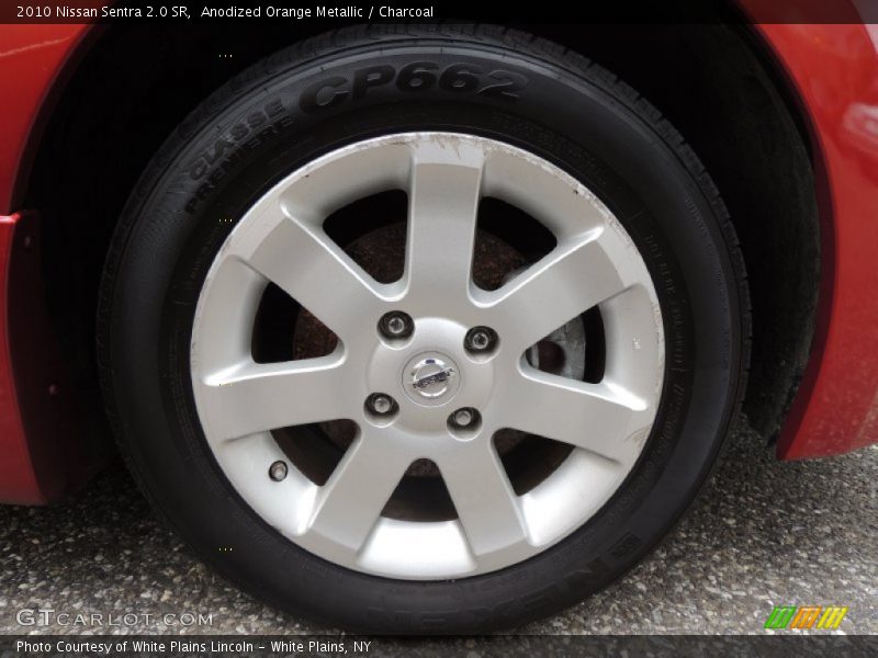 Anodized Orange Metallic / Charcoal 2010 Nissan Sentra 2.0 SR