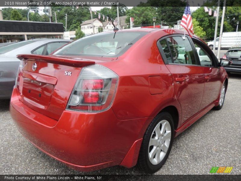 Anodized Orange Metallic / Charcoal 2010 Nissan Sentra 2.0 SR