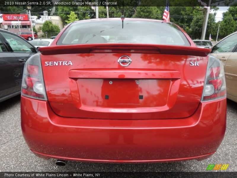Anodized Orange Metallic / Charcoal 2010 Nissan Sentra 2.0 SR