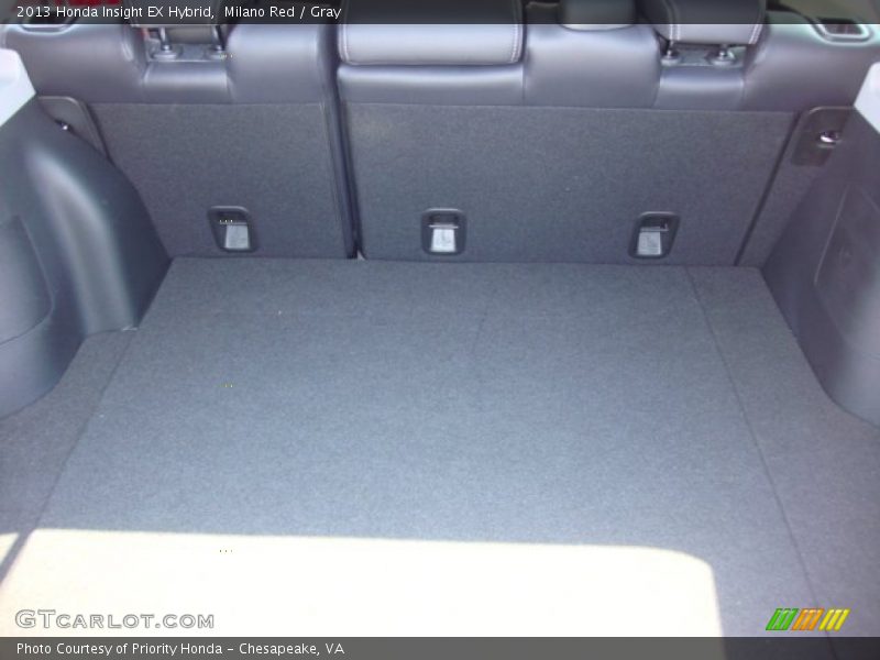 Milano Red / Gray 2013 Honda Insight EX Hybrid