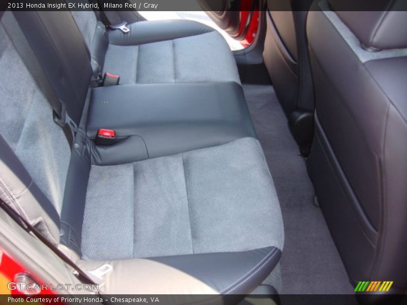 Milano Red / Gray 2013 Honda Insight EX Hybrid