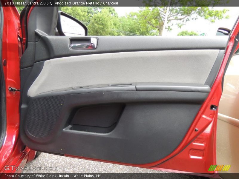 Anodized Orange Metallic / Charcoal 2010 Nissan Sentra 2.0 SR