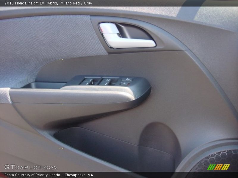 Milano Red / Gray 2013 Honda Insight EX Hybrid