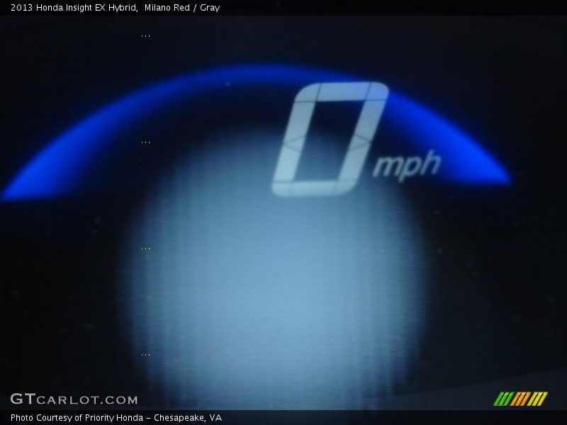 Milano Red / Gray 2013 Honda Insight EX Hybrid