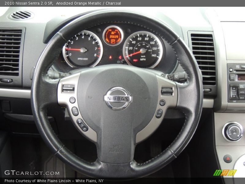 Anodized Orange Metallic / Charcoal 2010 Nissan Sentra 2.0 SR