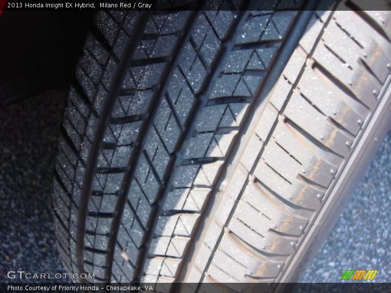 Milano Red / Gray 2013 Honda Insight EX Hybrid