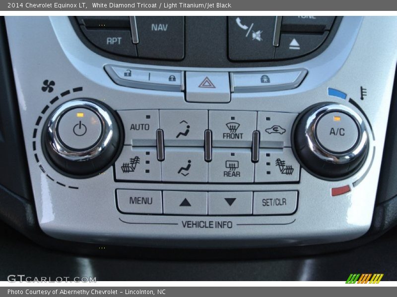 Controls of 2014 Equinox LT