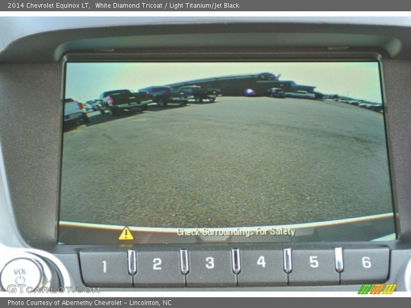 White Diamond Tricoat / Light Titanium/Jet Black 2014 Chevrolet Equinox LT