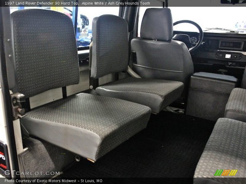 Rear Seat of 1997 Defender 90 Hard Top