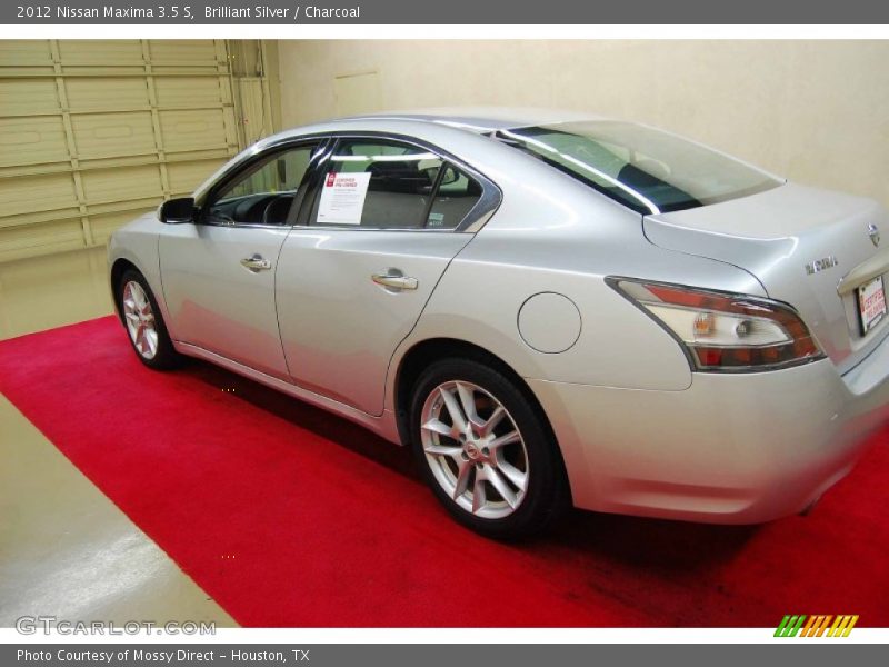 Brilliant Silver / Charcoal 2012 Nissan Maxima 3.5 S