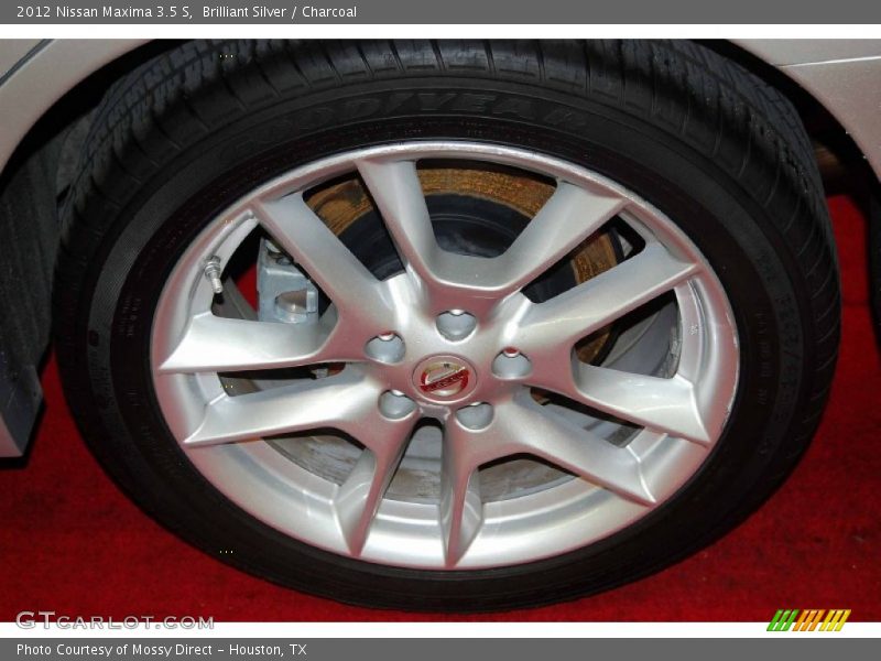 Brilliant Silver / Charcoal 2012 Nissan Maxima 3.5 S