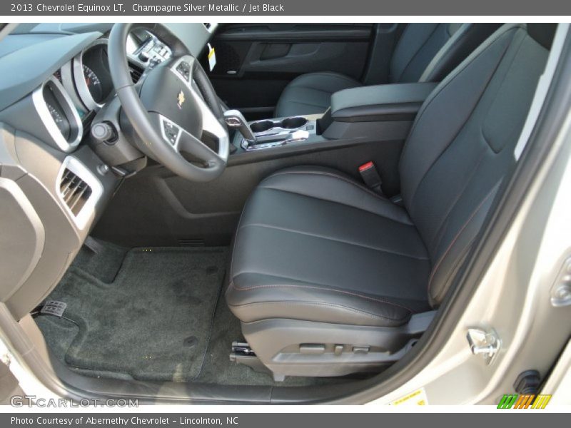 Champagne Silver Metallic / Jet Black 2013 Chevrolet Equinox LT