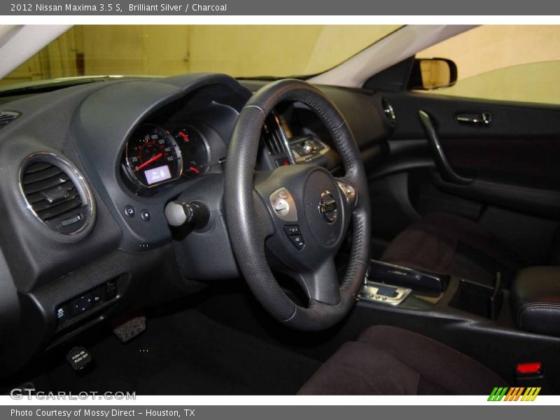Brilliant Silver / Charcoal 2012 Nissan Maxima 3.5 S