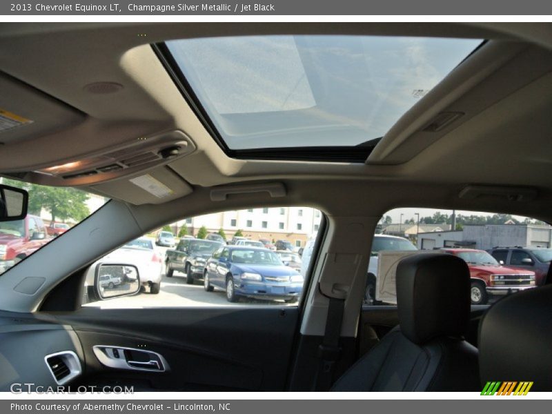 Champagne Silver Metallic / Jet Black 2013 Chevrolet Equinox LT