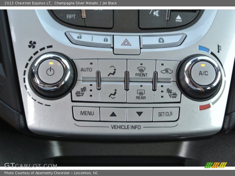 Controls of 2013 Equinox LT
