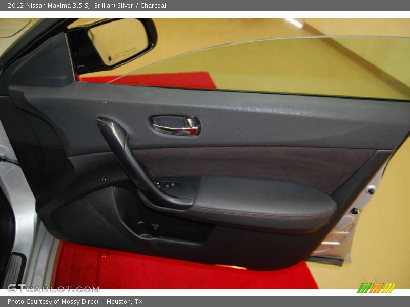 Brilliant Silver / Charcoal 2012 Nissan Maxima 3.5 S