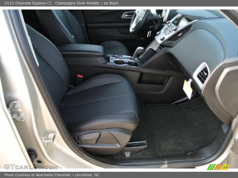 Champagne Silver Metallic / Jet Black 2013 Chevrolet Equinox LT