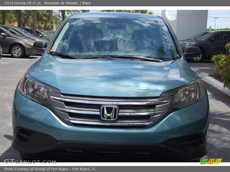 Mountain Air Metallic / Black 2014 Honda CR-V LX
