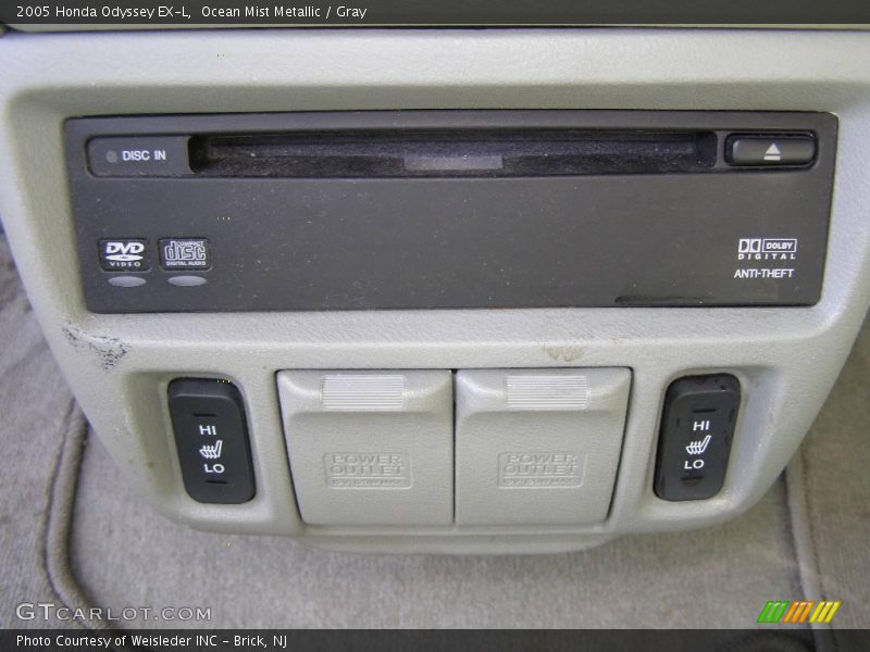Ocean Mist Metallic / Gray 2005 Honda Odyssey EX-L