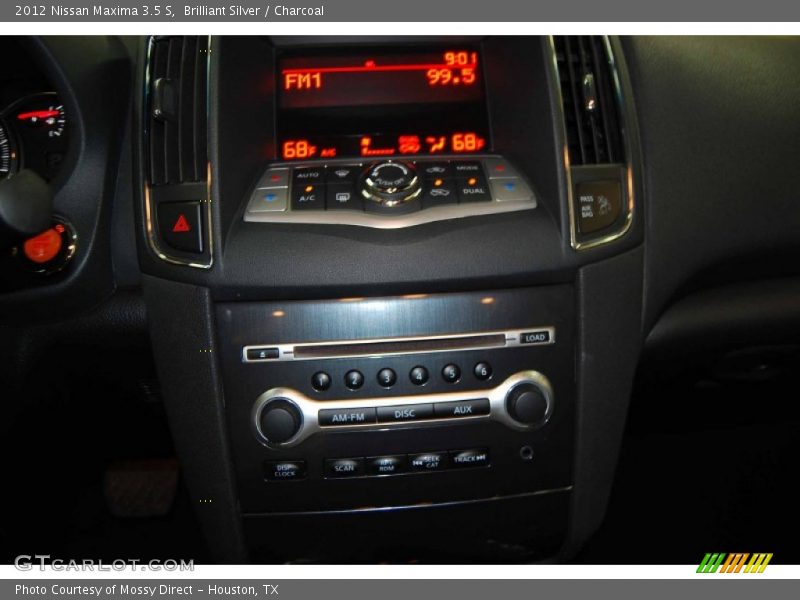 Brilliant Silver / Charcoal 2012 Nissan Maxima 3.5 S
