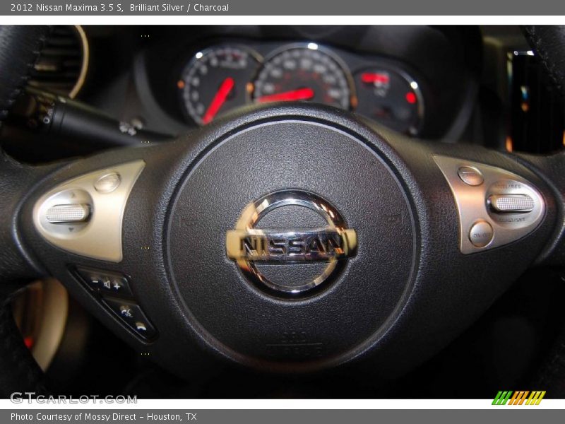 Brilliant Silver / Charcoal 2012 Nissan Maxima 3.5 S