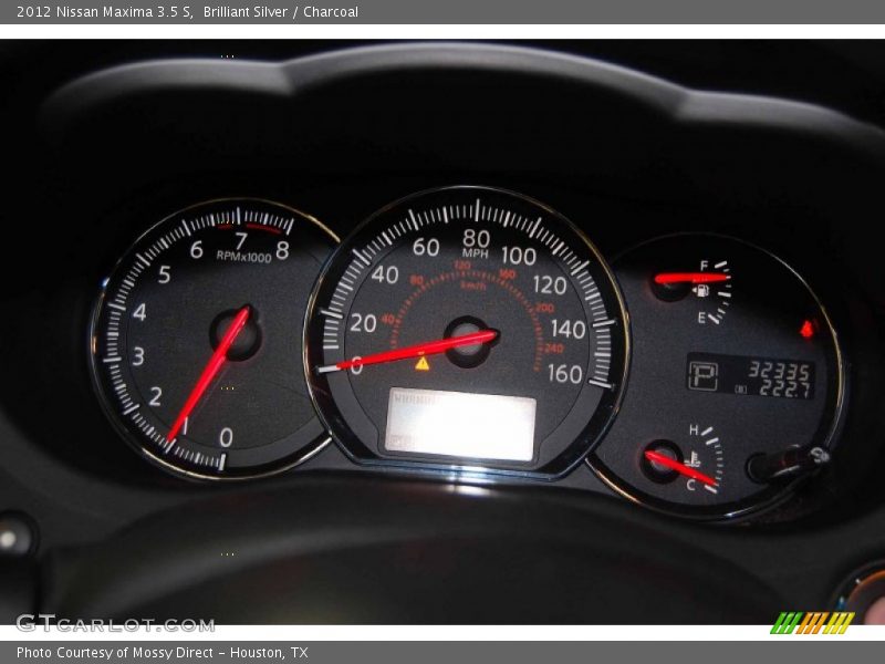 Brilliant Silver / Charcoal 2012 Nissan Maxima 3.5 S
