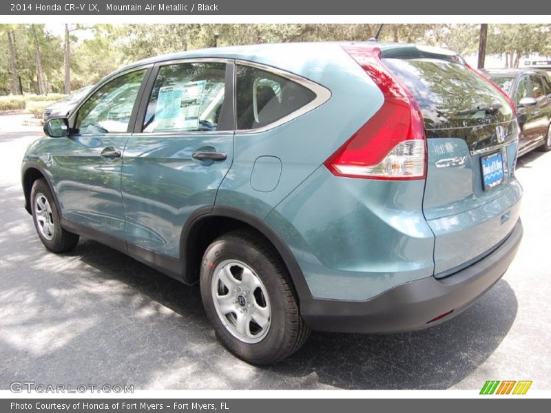 Mountain Air Metallic / Black 2014 Honda CR-V LX