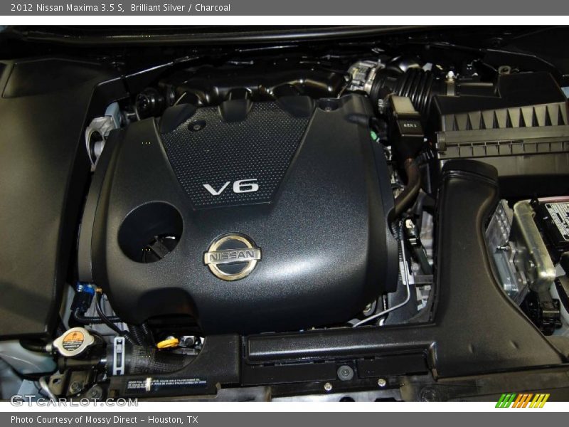 Brilliant Silver / Charcoal 2012 Nissan Maxima 3.5 S