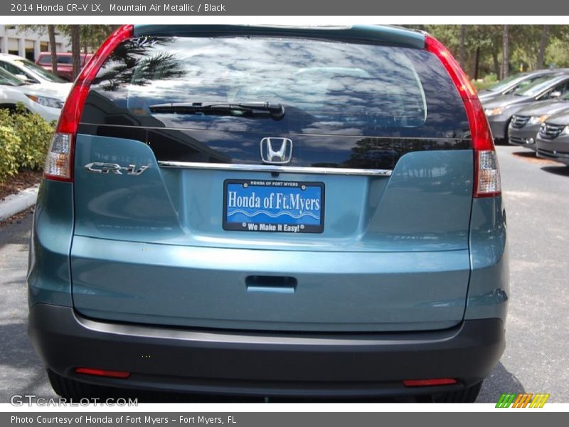 Mountain Air Metallic / Black 2014 Honda CR-V LX