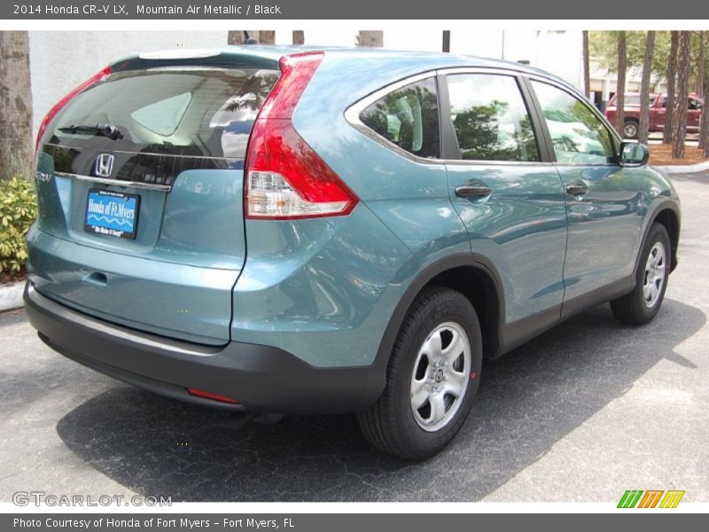 Mountain Air Metallic / Black 2014 Honda CR-V LX