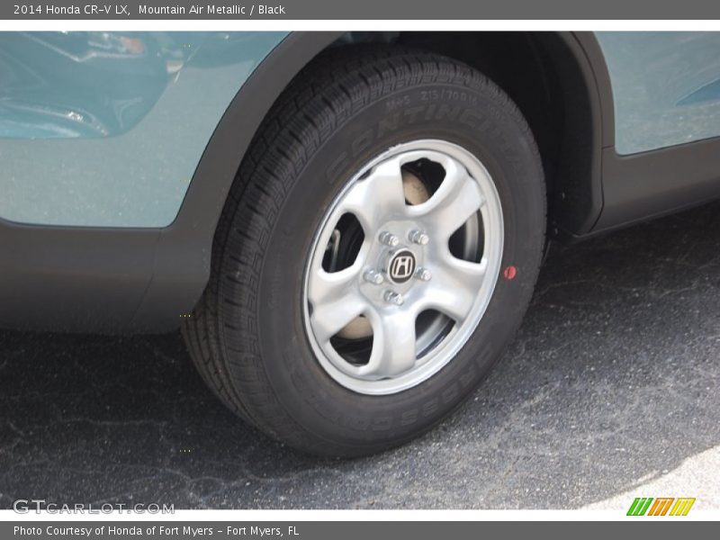 Mountain Air Metallic / Black 2014 Honda CR-V LX