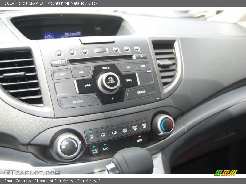 Mountain Air Metallic / Black 2014 Honda CR-V LX