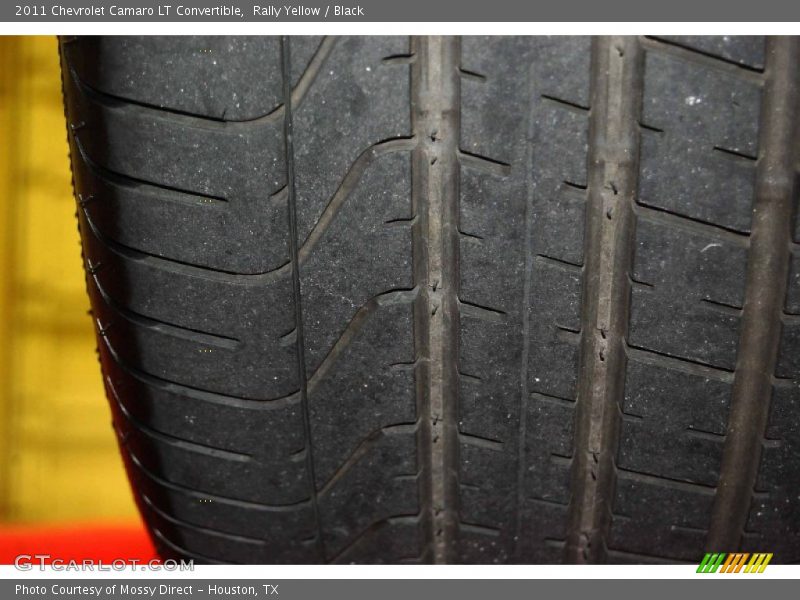 Rally Yellow / Black 2011 Chevrolet Camaro LT Convertible