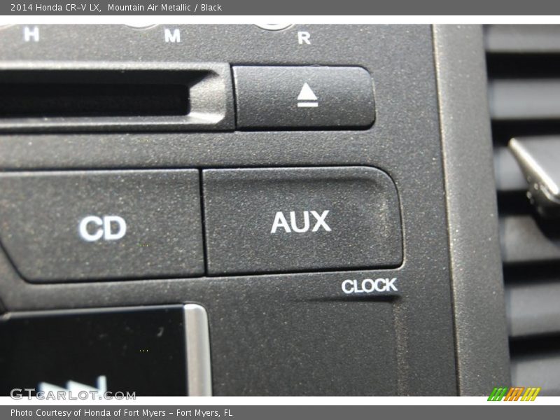Mountain Air Metallic / Black 2014 Honda CR-V LX