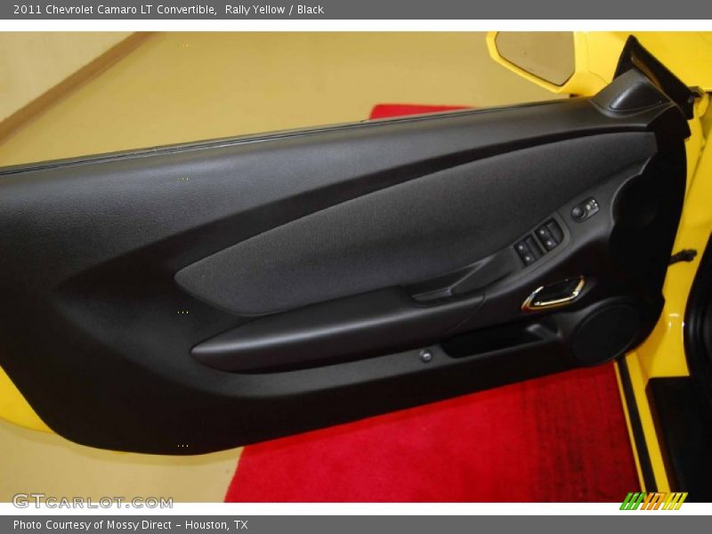Rally Yellow / Black 2011 Chevrolet Camaro LT Convertible