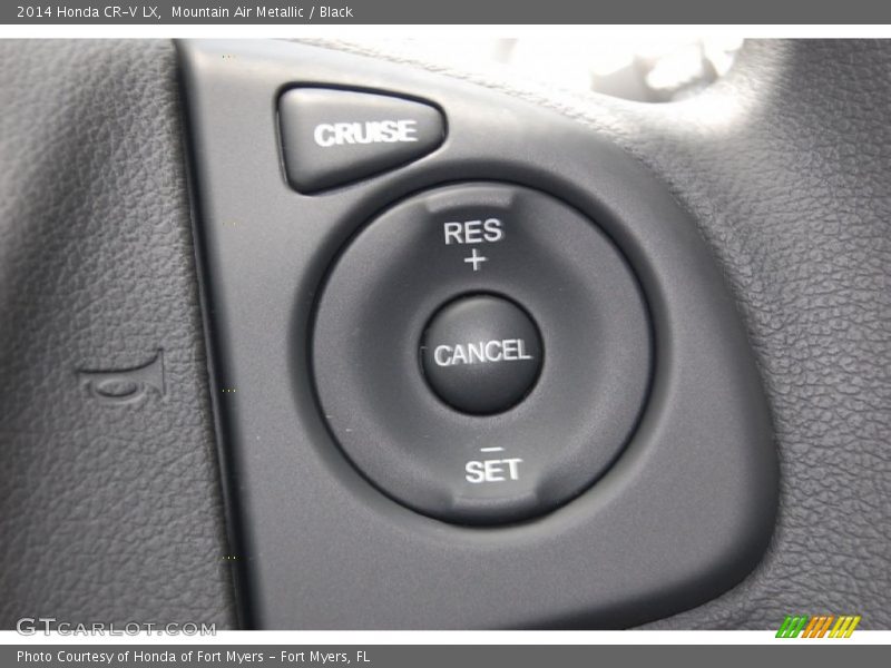 Mountain Air Metallic / Black 2014 Honda CR-V LX