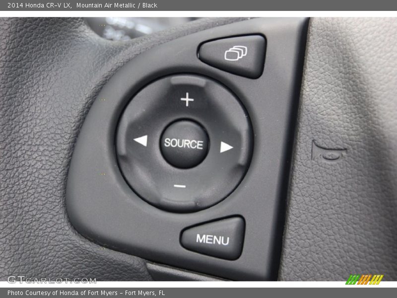 Mountain Air Metallic / Black 2014 Honda CR-V LX