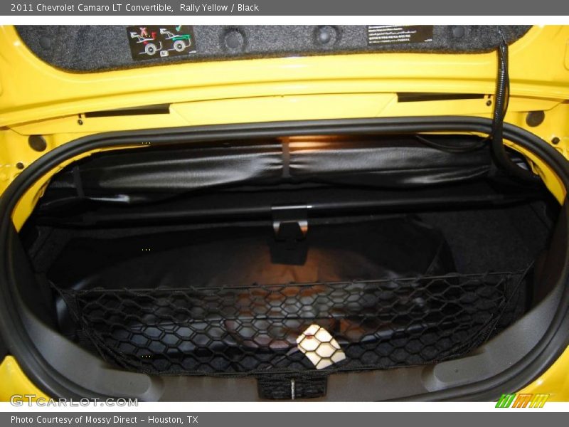 Rally Yellow / Black 2011 Chevrolet Camaro LT Convertible