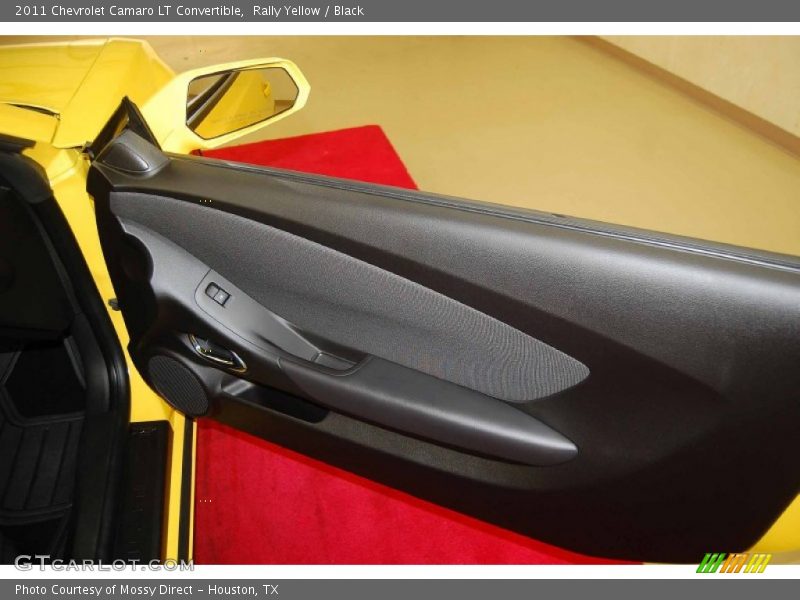 Rally Yellow / Black 2011 Chevrolet Camaro LT Convertible
