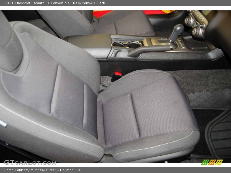 Rally Yellow / Black 2011 Chevrolet Camaro LT Convertible