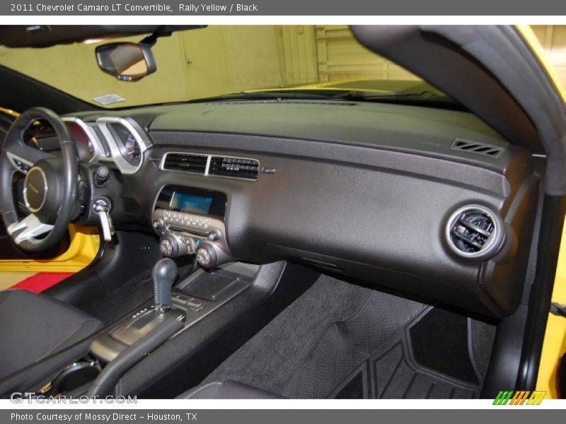 Rally Yellow / Black 2011 Chevrolet Camaro LT Convertible