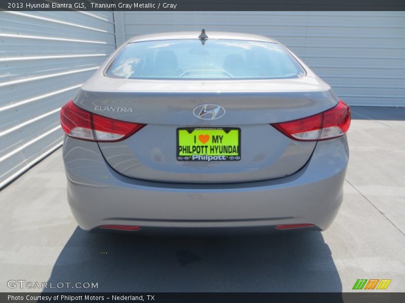 Titanium Gray Metallic / Gray 2013 Hyundai Elantra GLS