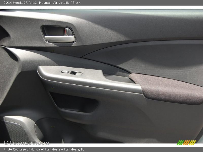 Mountain Air Metallic / Black 2014 Honda CR-V LX