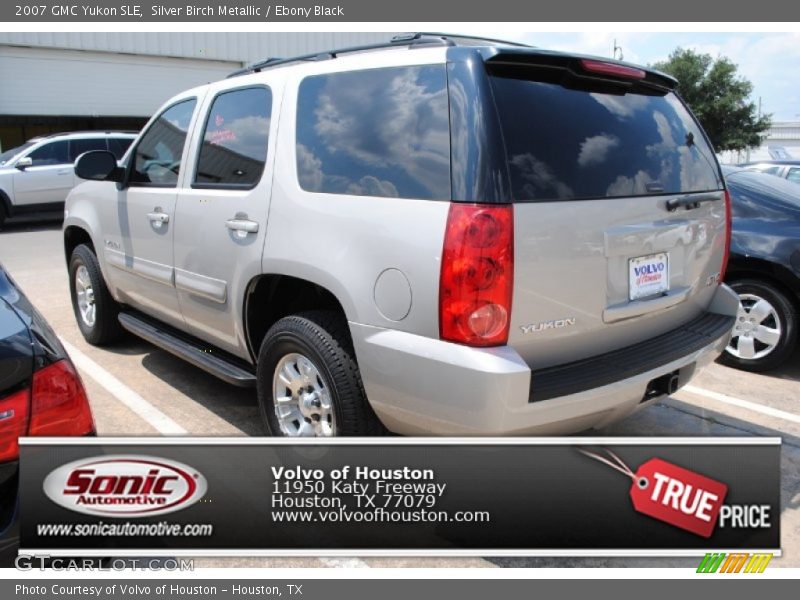 Silver Birch Metallic / Ebony Black 2007 GMC Yukon SLE