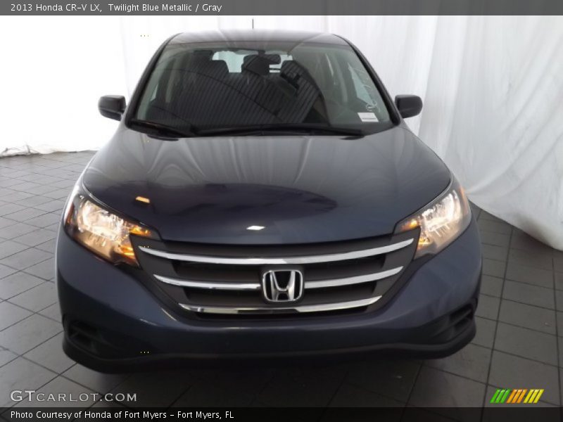 Twilight Blue Metallic / Gray 2013 Honda CR-V LX