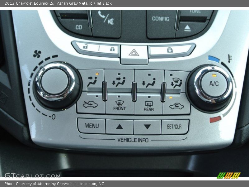 Ashen Gray Metallic / Jet Black 2013 Chevrolet Equinox LS